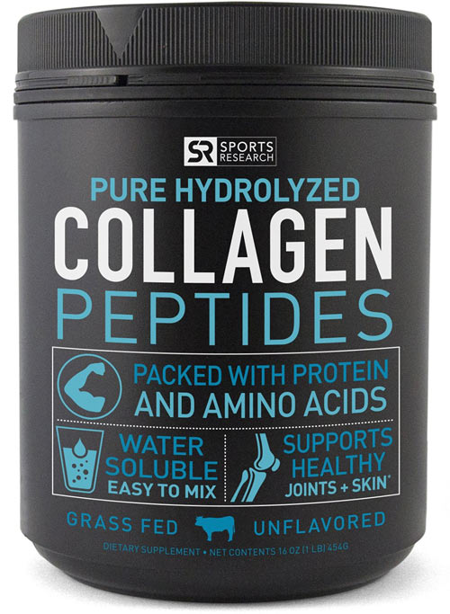 Best Collagen Supplement #1: Pure Hydrolyzed Collagen Peptides