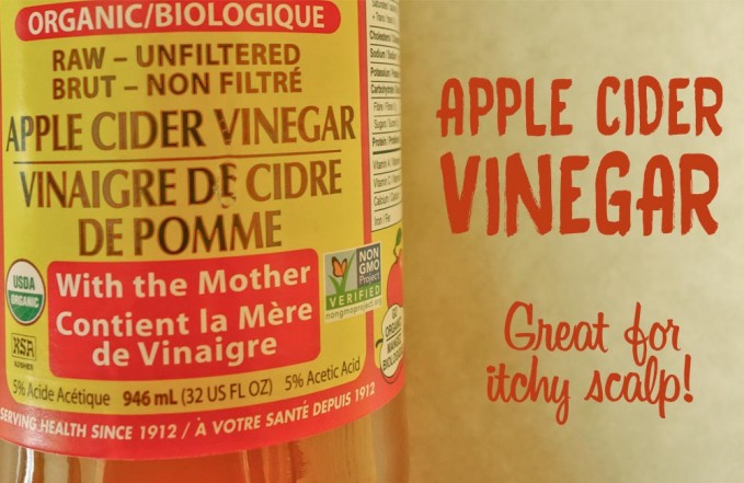 Apple cider vinegar for psoriasis and itchy scalp