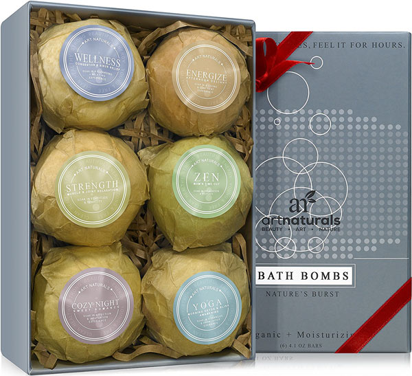 Art Naturals Bath Bombs Holiday Gift Art Naturals Bath Bombs Holiday Gift