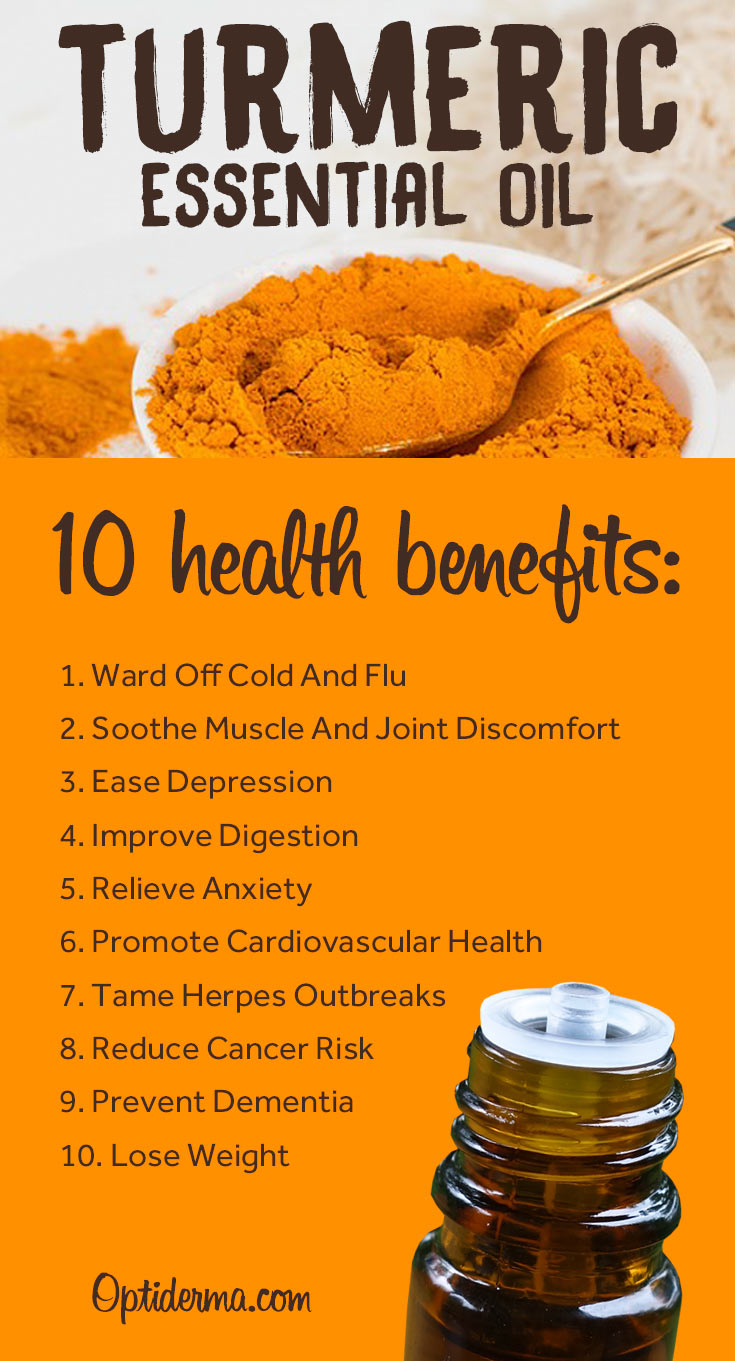 Health Benefits of Turmeric Essential Oil