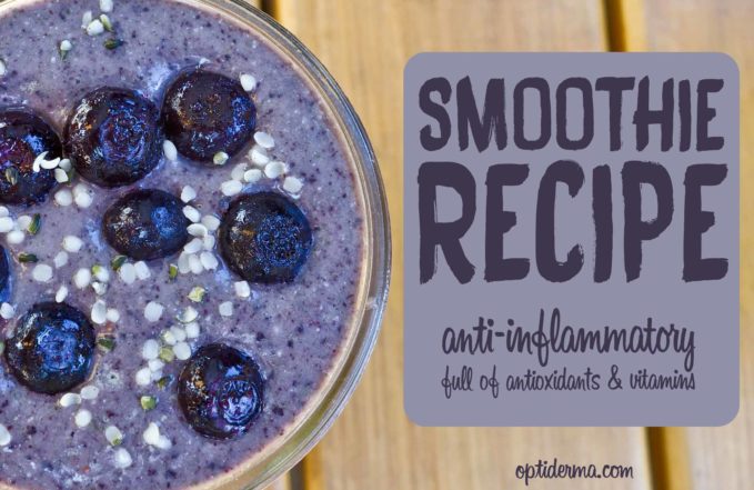 Blueberry smoothie recipe