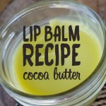 Cocoa butter lip balm recipe
