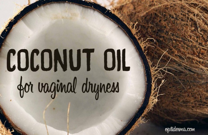 Coconut oil for vaginal dryness