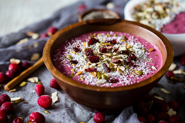 Cranberry Smoothie Bowl Cranberry Smoothie Bowl