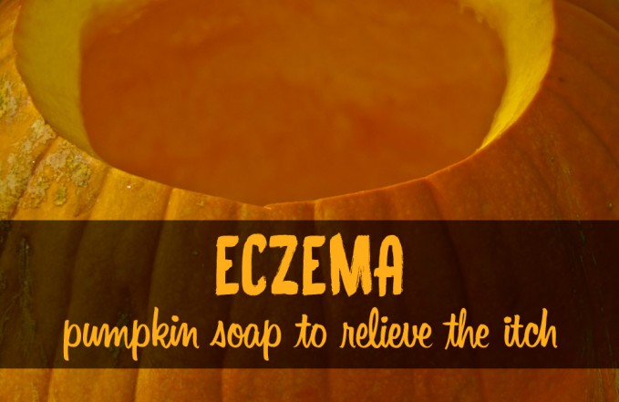 Eczema pumpkin soap