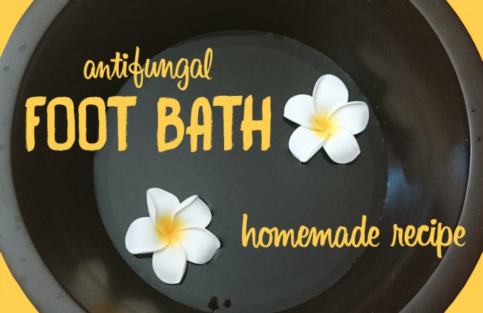 antifungal foot bath recipe