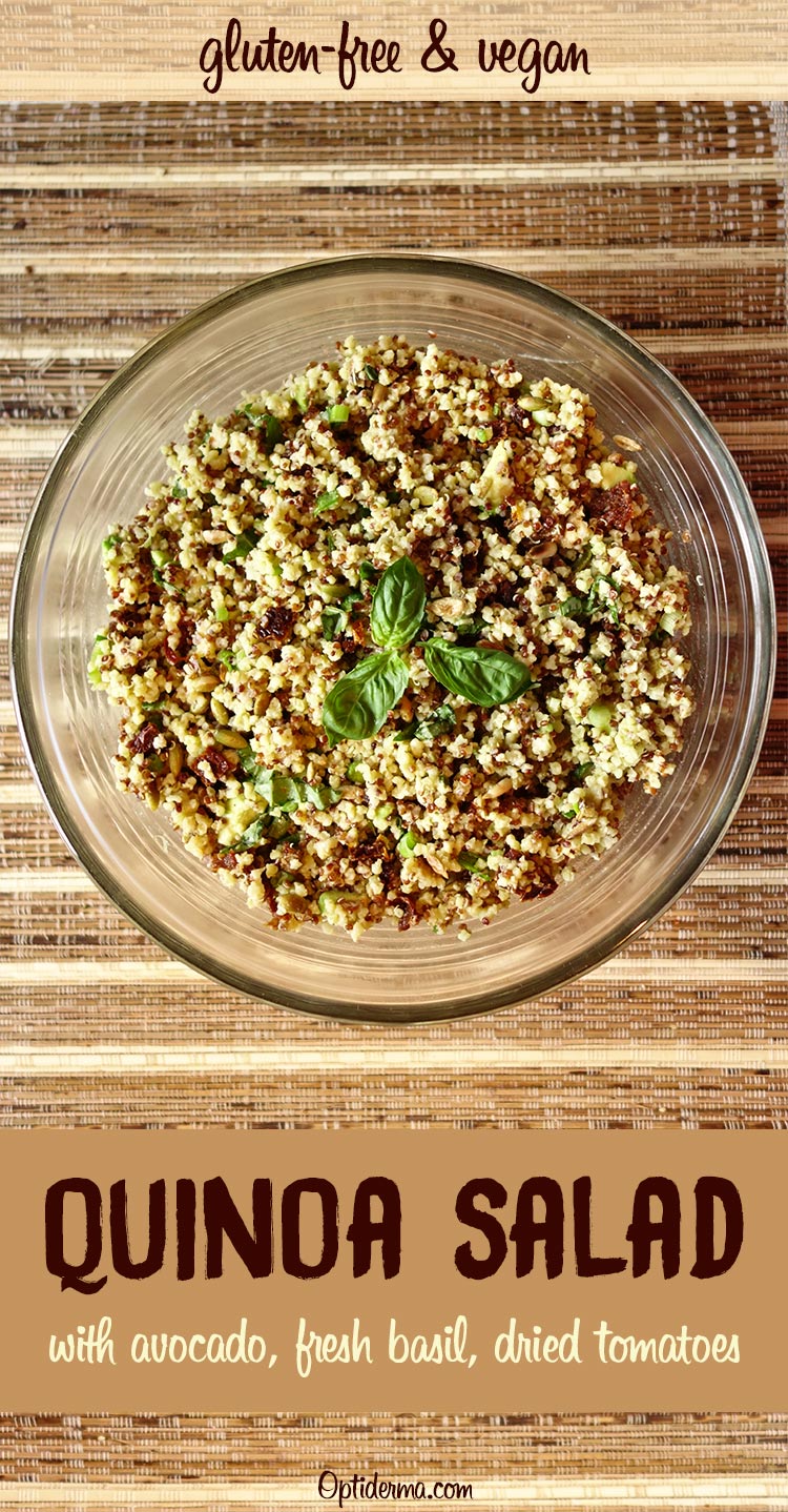 Avocado Quinoa Salad Recipe - Gluten-Free, Vegan, Healthy & Delicious!