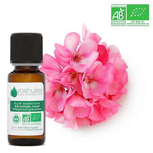 Huile Géranium Rosat Contre les Tiques Huile Géranium Rosat Contre les Tiques