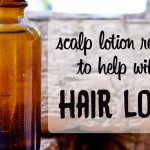 Hair loss lotion