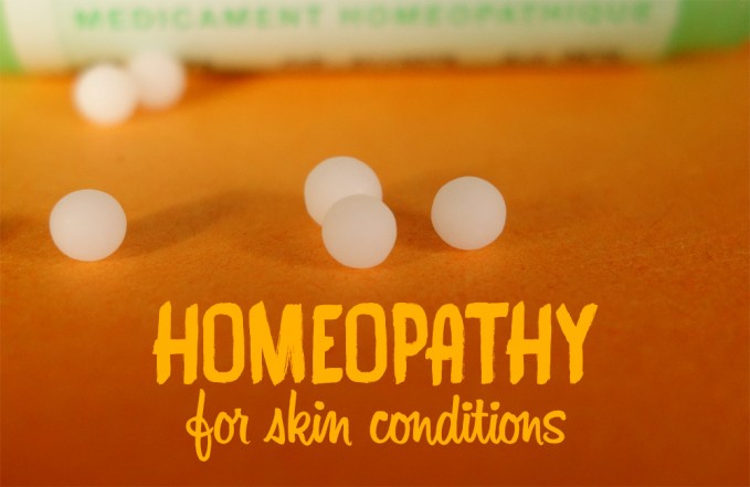 Homeopathic remedies for skin conditions