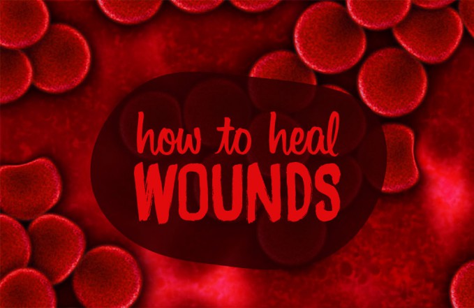 How to heal wounds faster