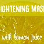 freckle lightening mask recipe