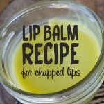 lip balm recipe for chapped lips