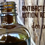 Antibacterial lotion recipe for acne