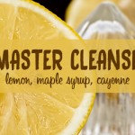 lemon maple cayenne master cleanse