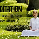 meditation stress skin disease
