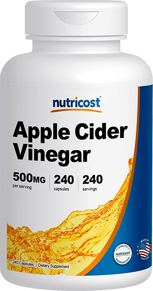 Apple Cider Vinegar Capsules: Nutricost