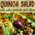 quinoa avocado salad recipe with olives