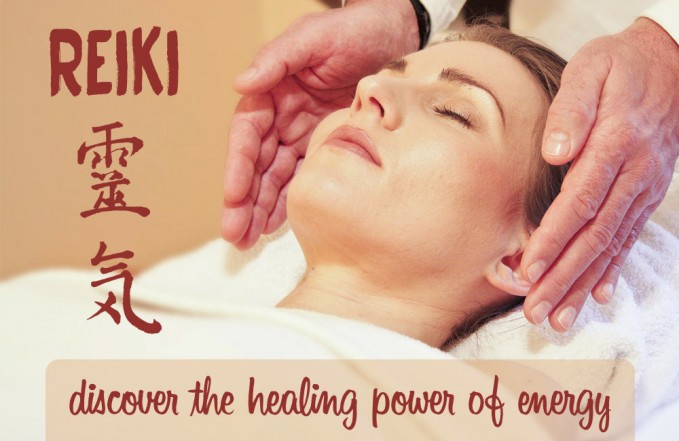 Reiki treatments healing therapy for skin conditions