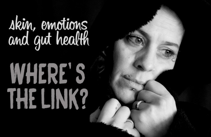 skin emotions gut health