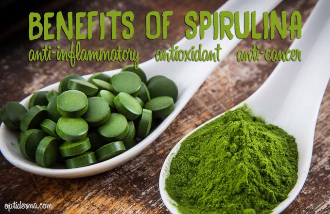 spirulina for skin