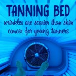 wrinkles tanning bed