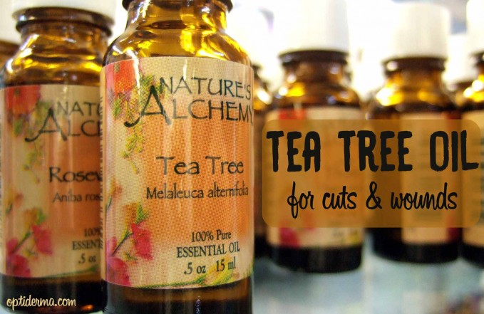 Tea tree oil for wounds & cuts