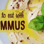 what to eat with hummus