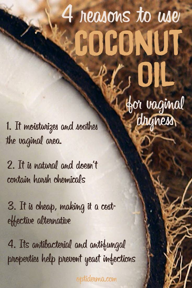 4 reasons to use coconut oil for vaginal dryness